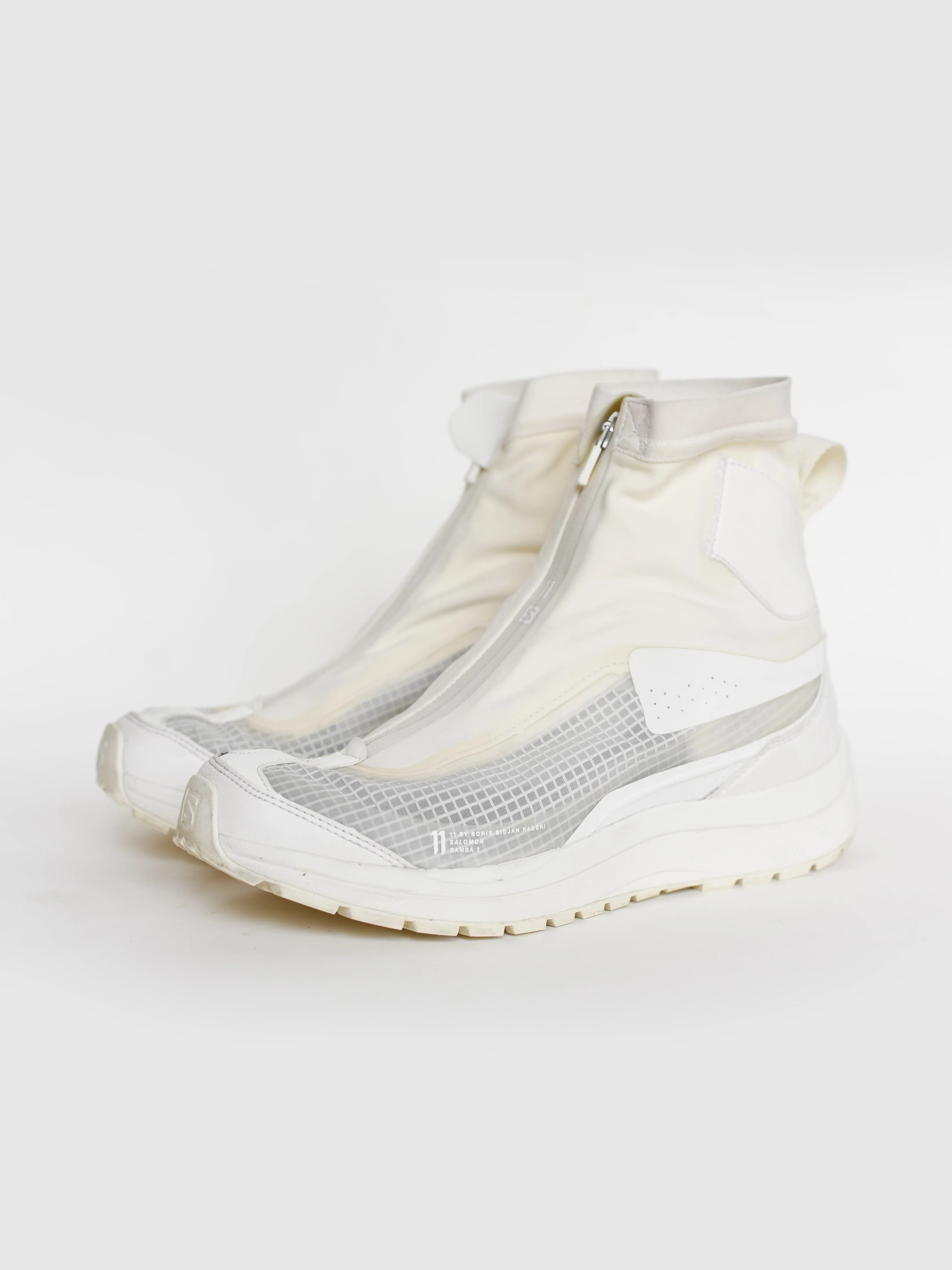 11 By Boris Bidjan Saberi x Salomon SS18 Bamba 2 Transparent White