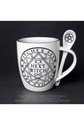 Alchemy - Hexy Witch Mug And Spoon Set | Dark Ages