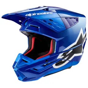 Alpinestars - 2024 SM5 Corp Blue Gloss Helmet