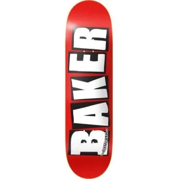 Baker Skateboards Brand Logo White Deck 8.5