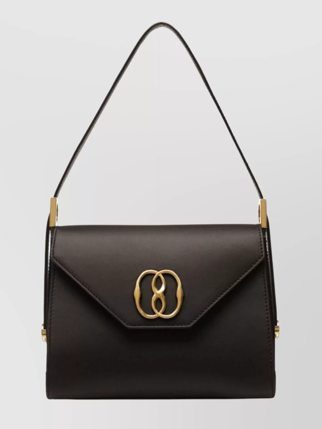 Bally   Structured top handle shoulder bag