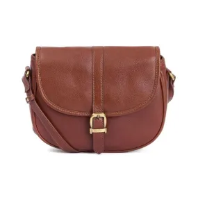 Barbour Laire Medium Saddle Bag Brown