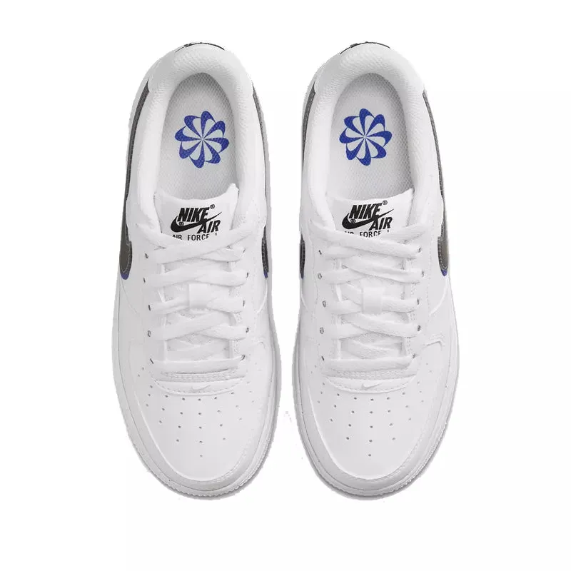 Baskets Nike Air Force 1 (Gs) - Blanc/Gris - Femme