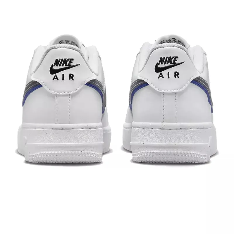 Baskets Nike Air Force 1 (Gs) - Blanc/Gris - Femme