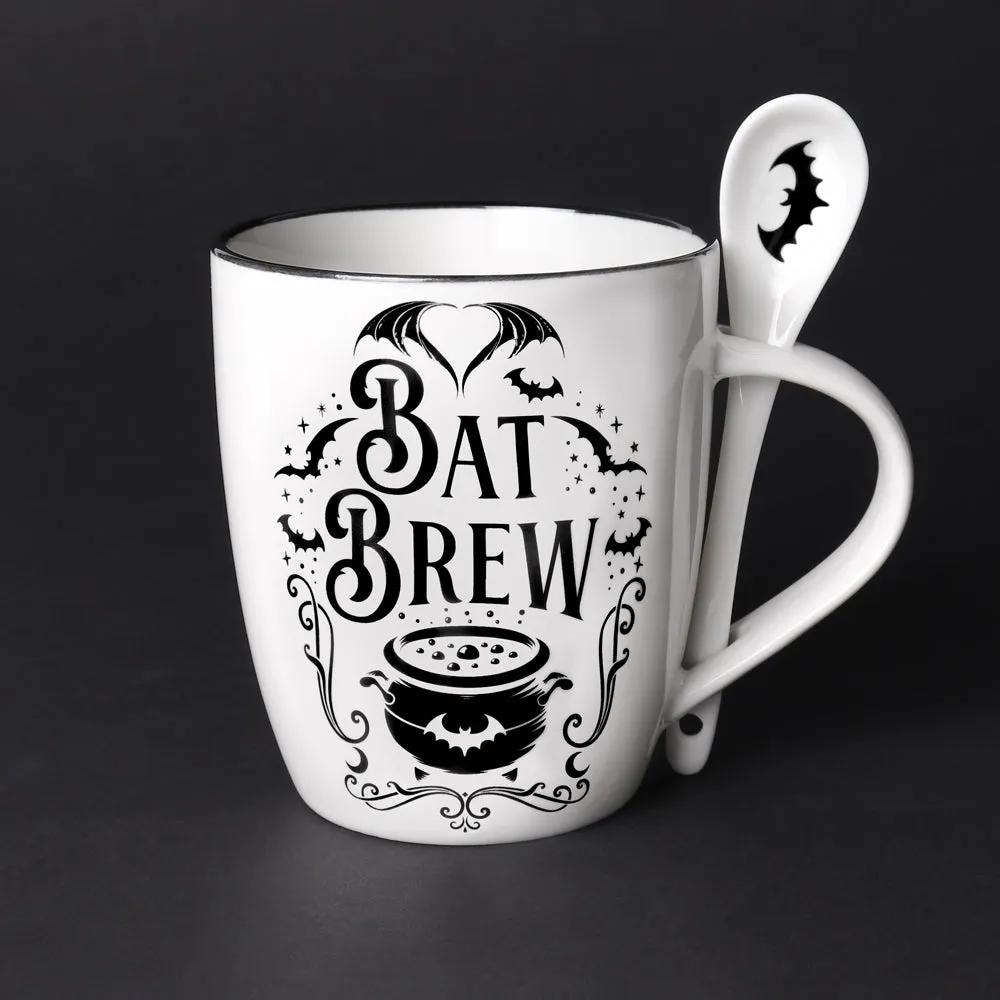 Bat Brew Mug & Spoon Set