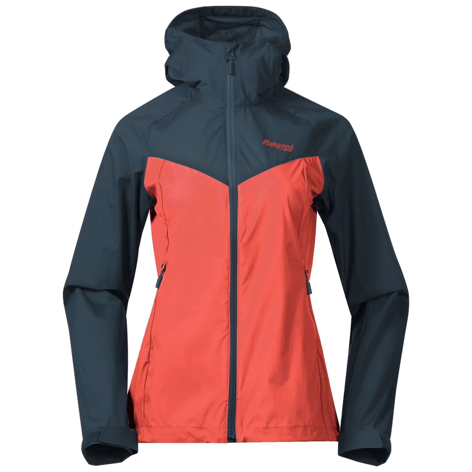 Bergans Women's Microlight Jacket Brick/Orion Blue | Buy Bergans Women's Microlight Jacket Brick/Orion Blue here | Out