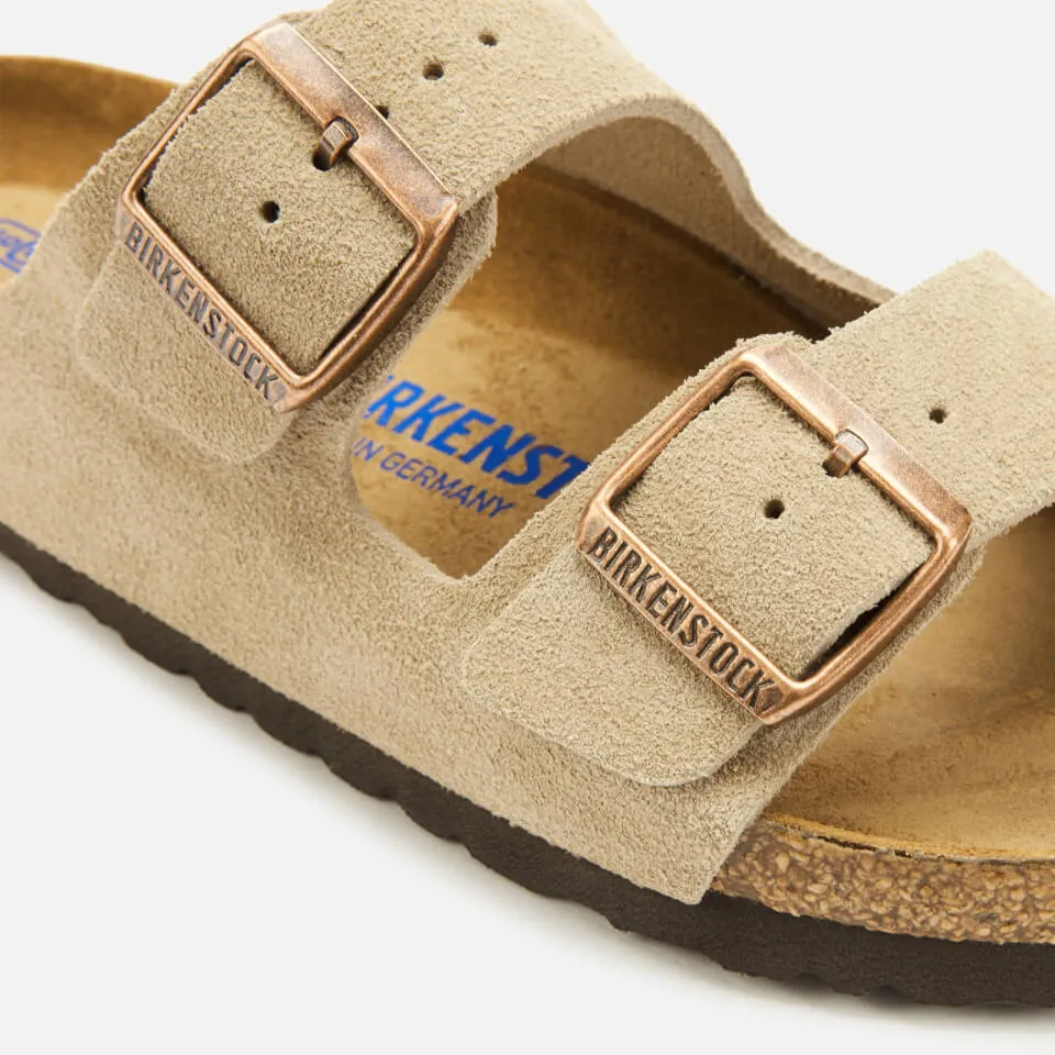 Birkenstock Women's Arizona Slim-Fit Suede Sandals - EU 37/UK 4.5 | Coggles