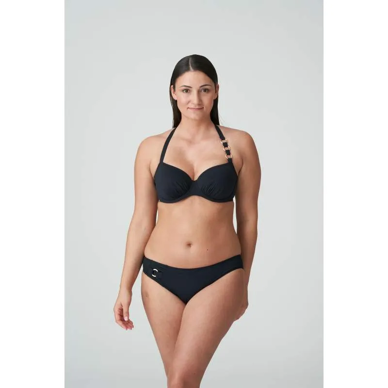 Black bikini underwired and non padded- Unas1 Primadonna Discount- Bikini underwired plus sizes, control       2024 Hannover