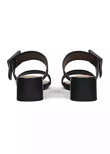 Black Buckle Mule Buckle Mule Sandals by Radley London | Look Again