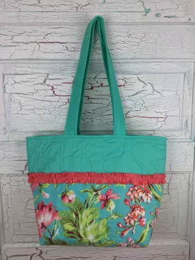 Bliss Bouquet in Teal XL Bag