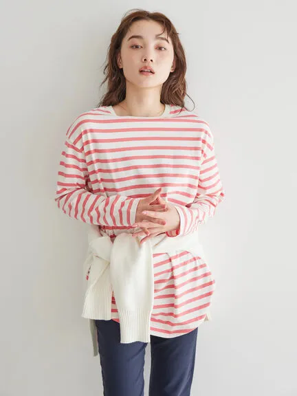 Bobo Tokyo Rayani Colorful Round Cut Pullover