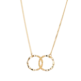 Boh Runga - Gold Plate Perfect Circle Harmony Pendant