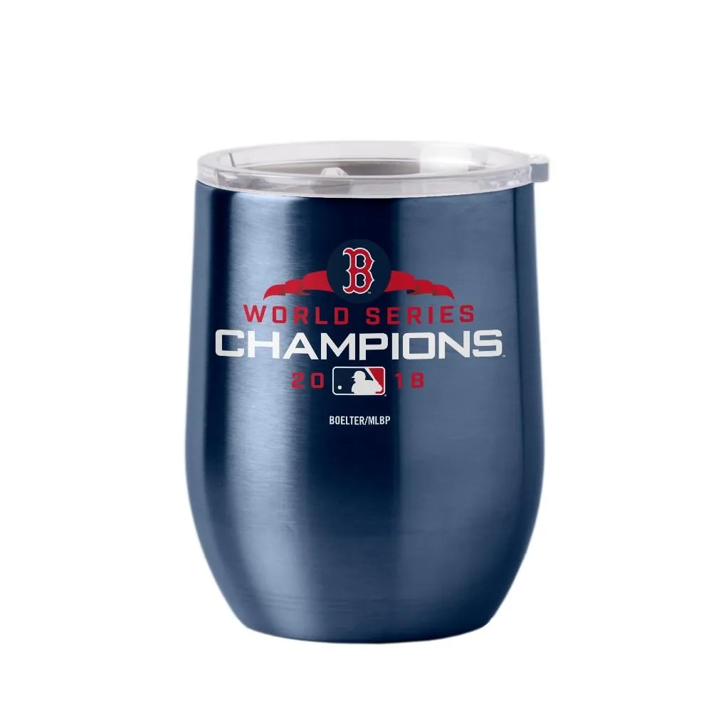 Boston Red Sox 2018 MLB World Series Champions Wine Glass Ultra Tumbler (16oz)