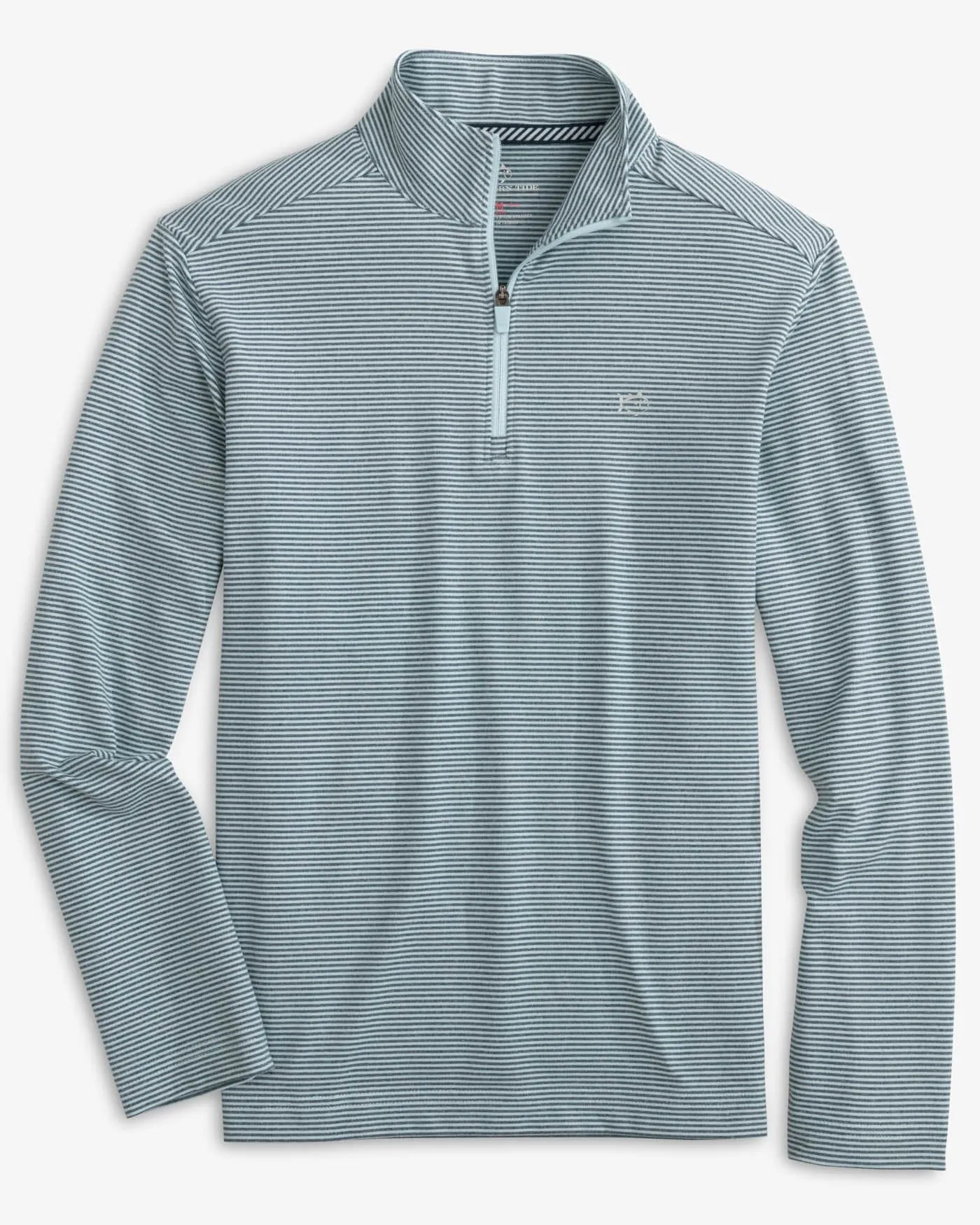 Boys Cruiser Heather Micro-Stripe Quarter Zip Pullover