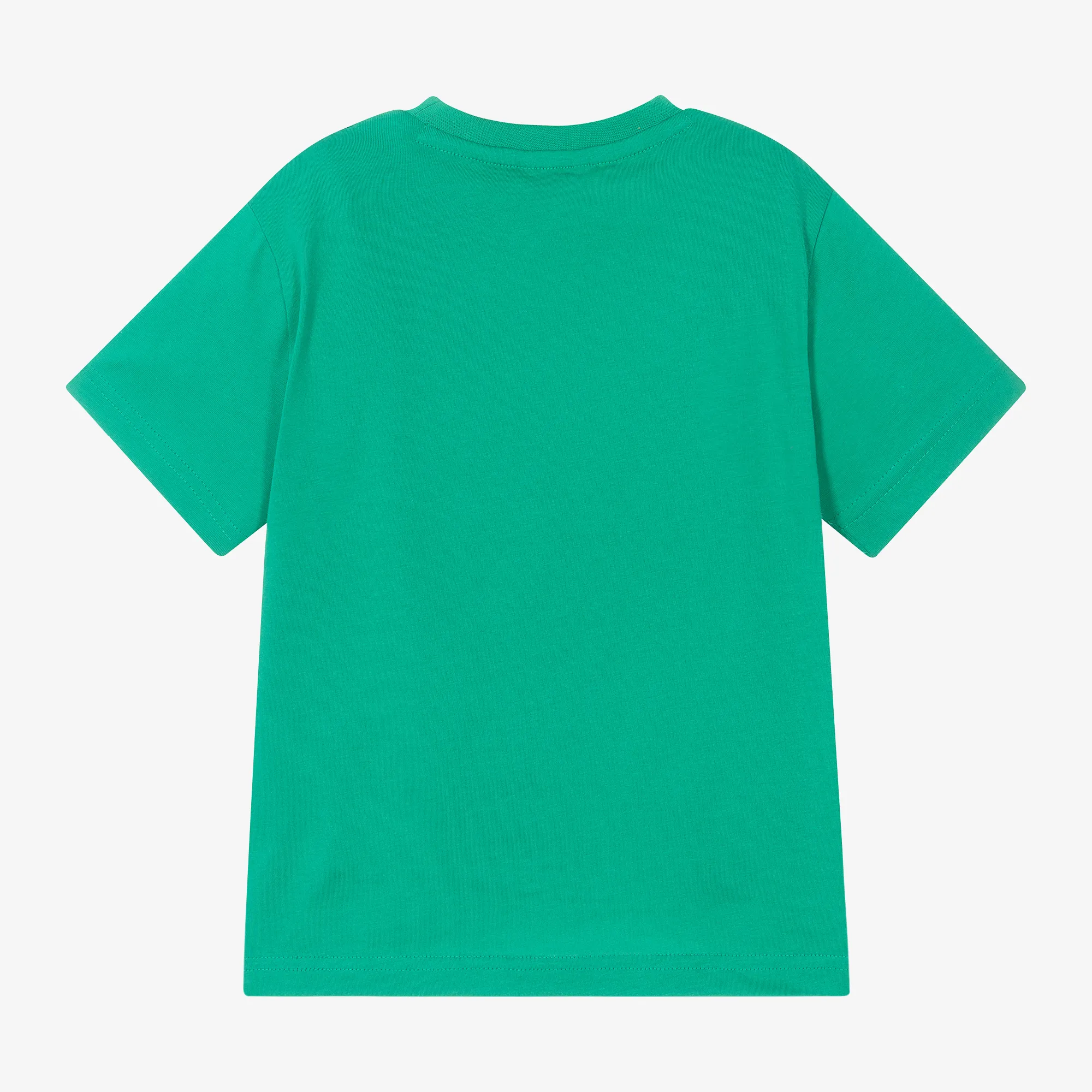 Boys Green Skateboard Graphic T-Shirt