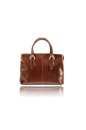 Brown Leather Bag For Womens