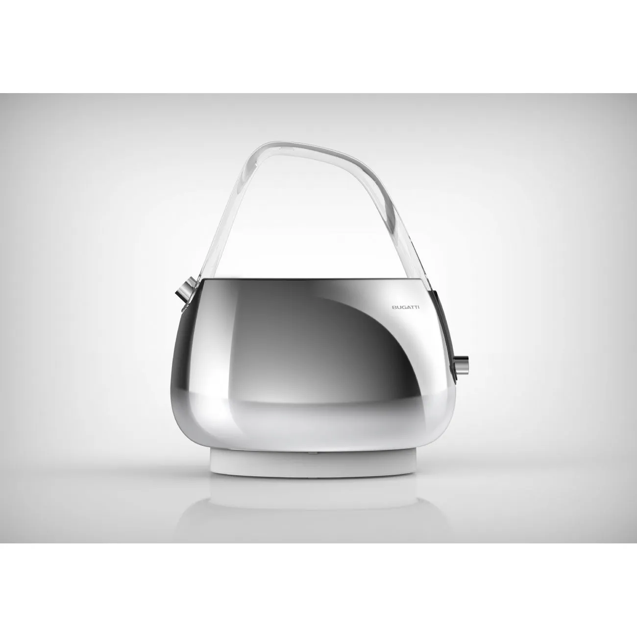 Bugatti 02-JQACR1T/UK Jacqueline Chrome Kettle Transparent Handle