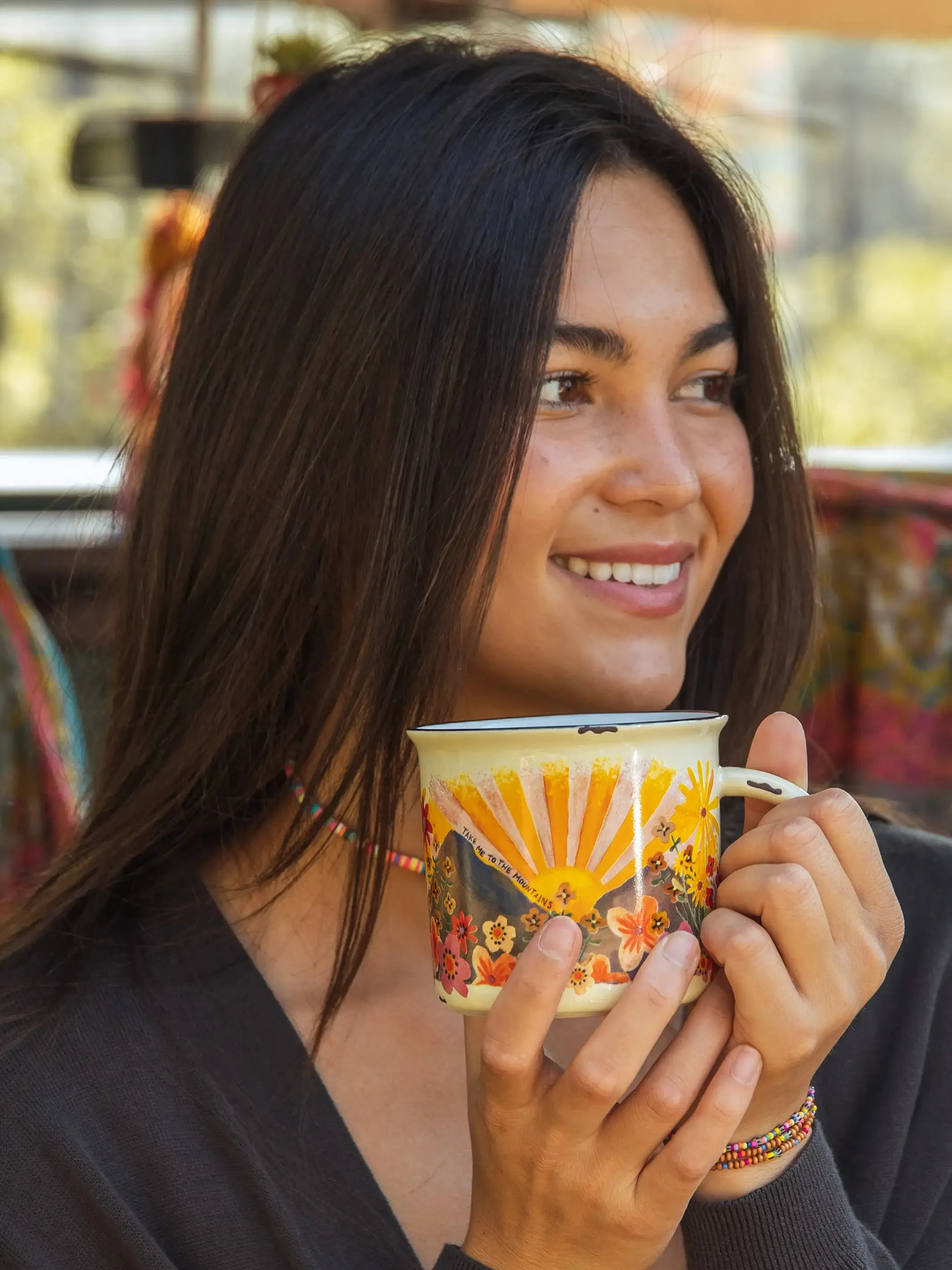 Camp Coffee Mug - Mountains