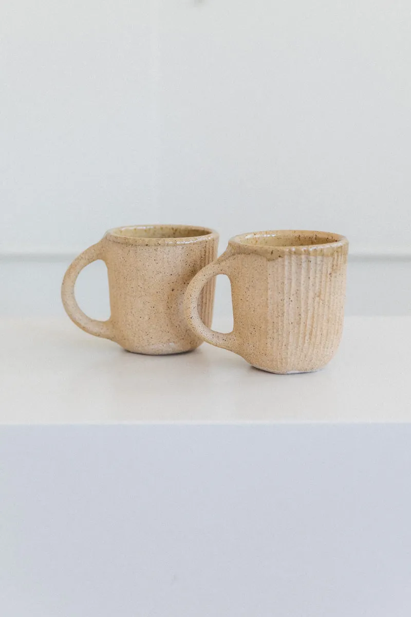 CARVED MUG