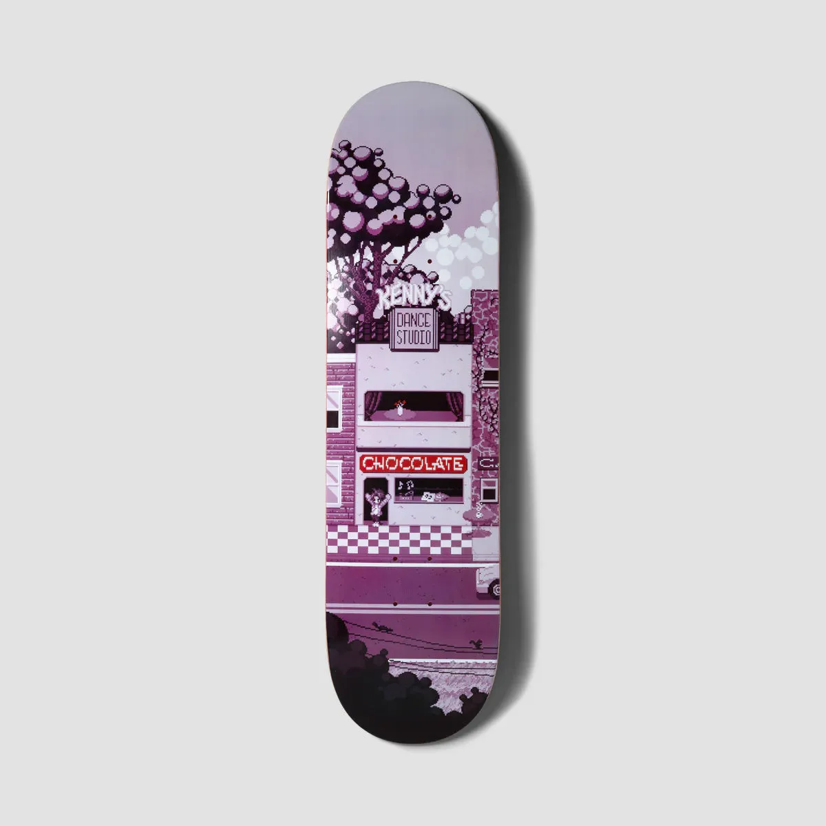 Chocolate Pixel City Kenny Anderson Twin Tip Skateboard Deck - 8.25