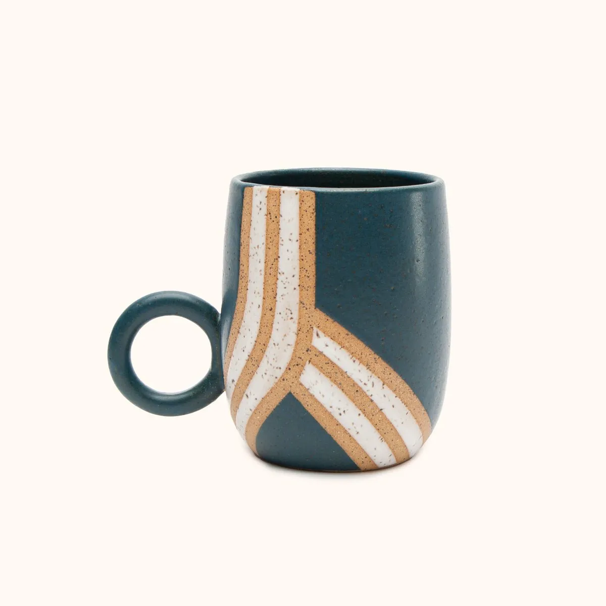 Circle Handle Mug