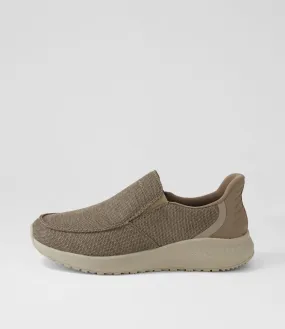 COLORADO Orsen Taupe Knit Sneakers