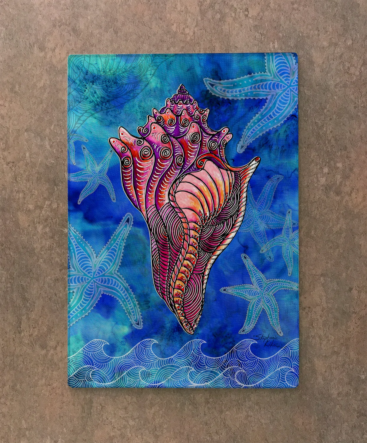 Conch Shell Cutting Board