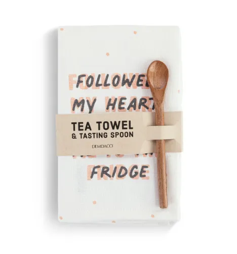 Cotton Tea Towel and Tasting Spoon