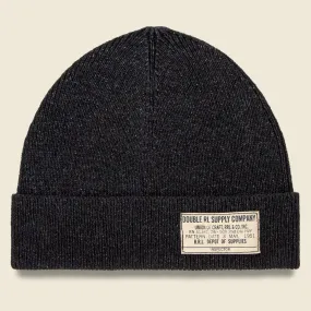 Cotton Watch Cap - Black