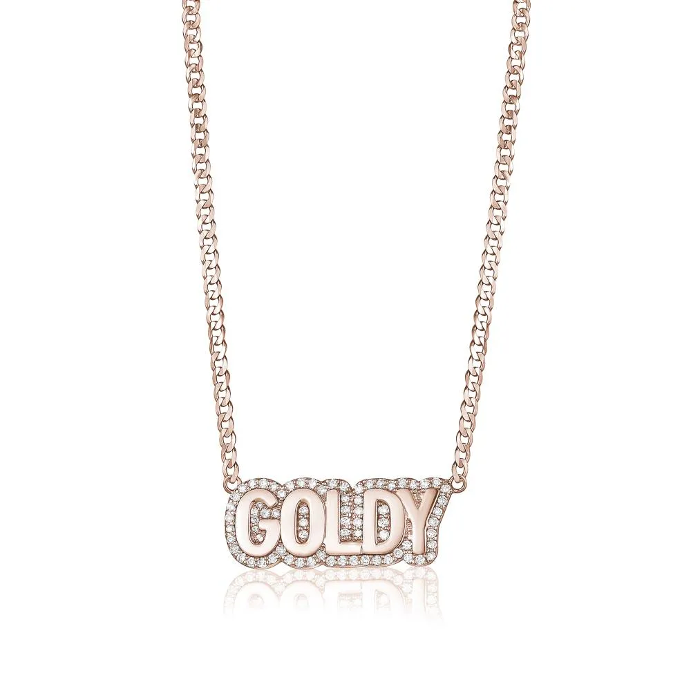 Custom Name Plate Necklace