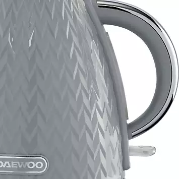 Daewoo Argyle 1.7L 3Kw Jug Kettle - Dark Grey | Kaleidoscope