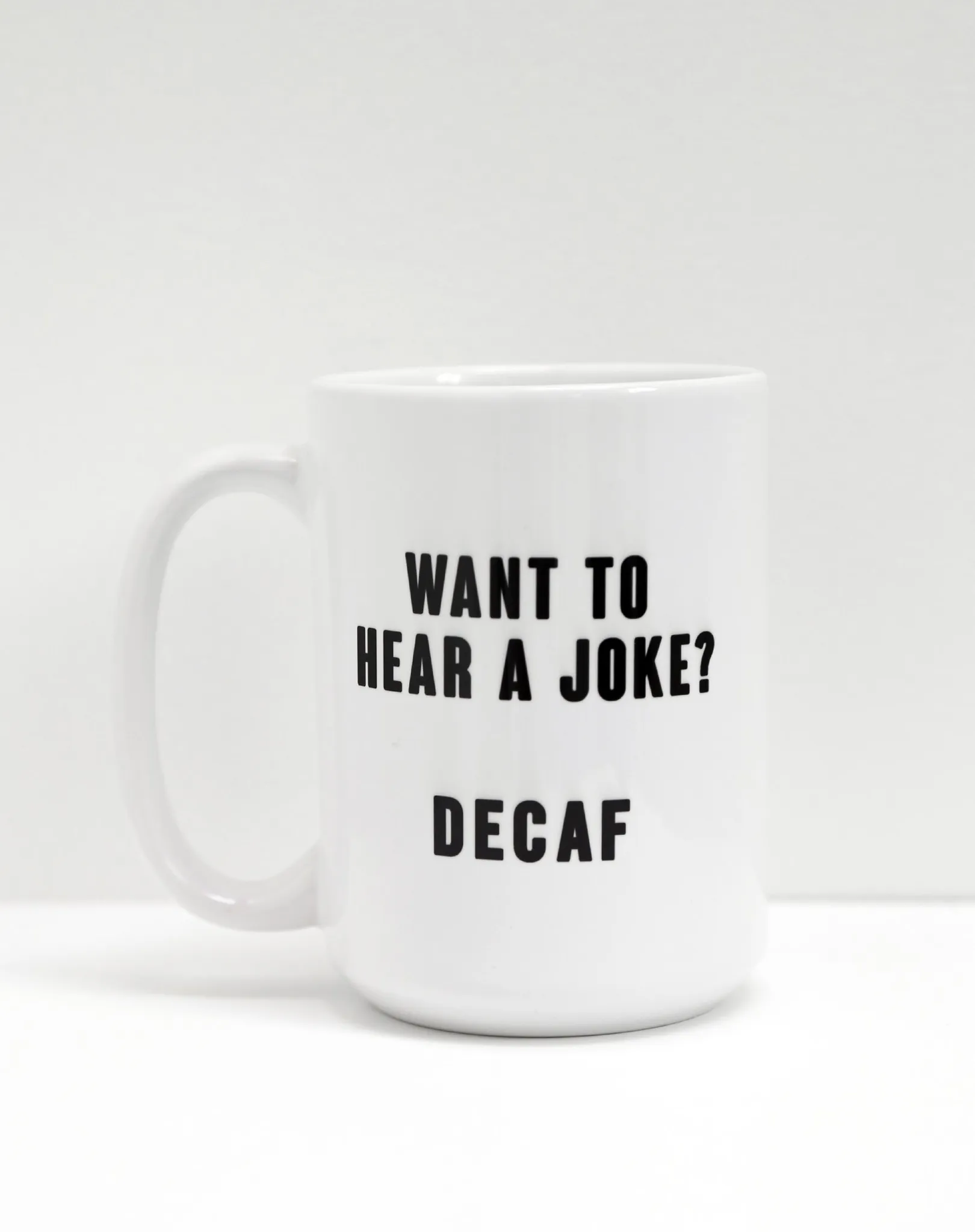 DECAF MUG