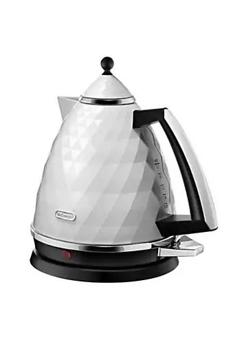 DeLonghi Brilliante Kettle KBJ3001.W - White by De’Longhi | Kaleidoscope