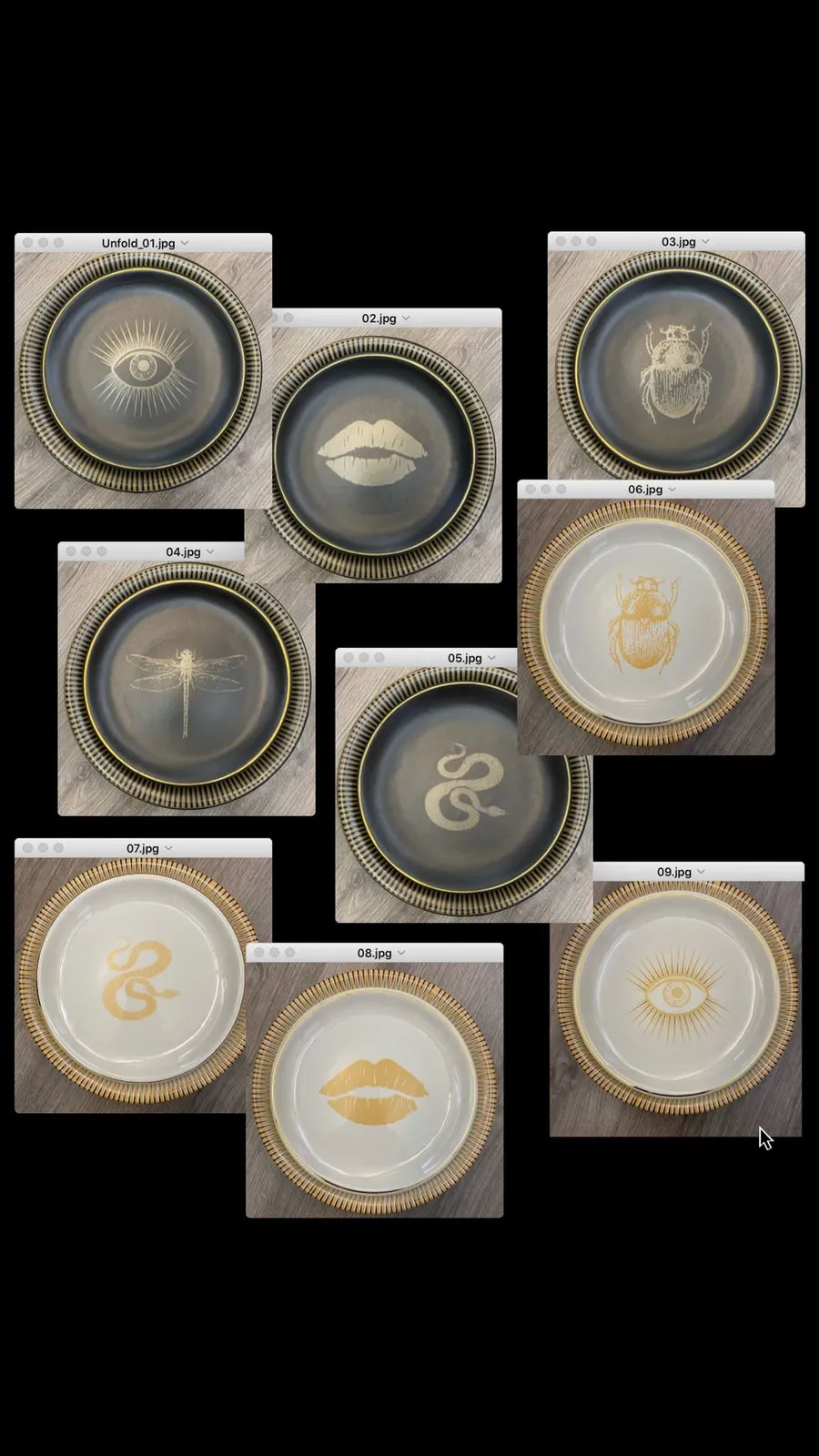 Dinner plate - The Series Collection