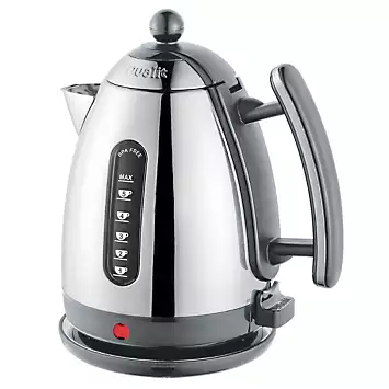 Dualit LITE 1.5L Fast Boiling Jug Kettle 72006 - Gloss Grey | Kaleidoscope