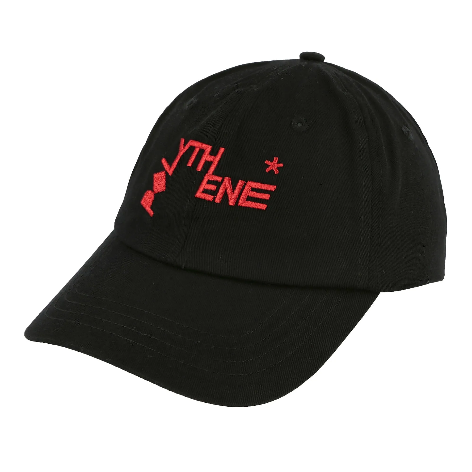 embroidered logo cap