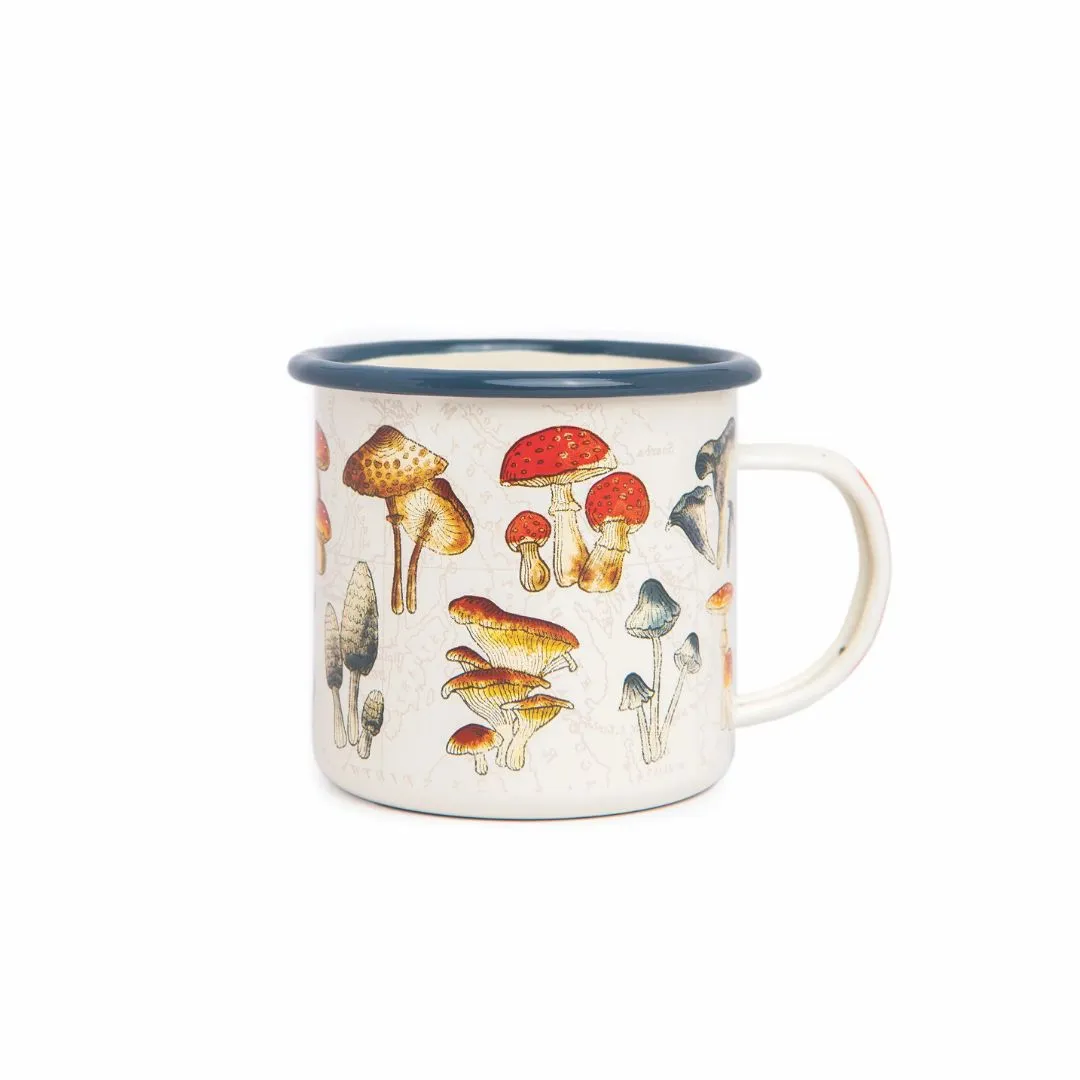 Enamel Mushroom Mug (17oz)