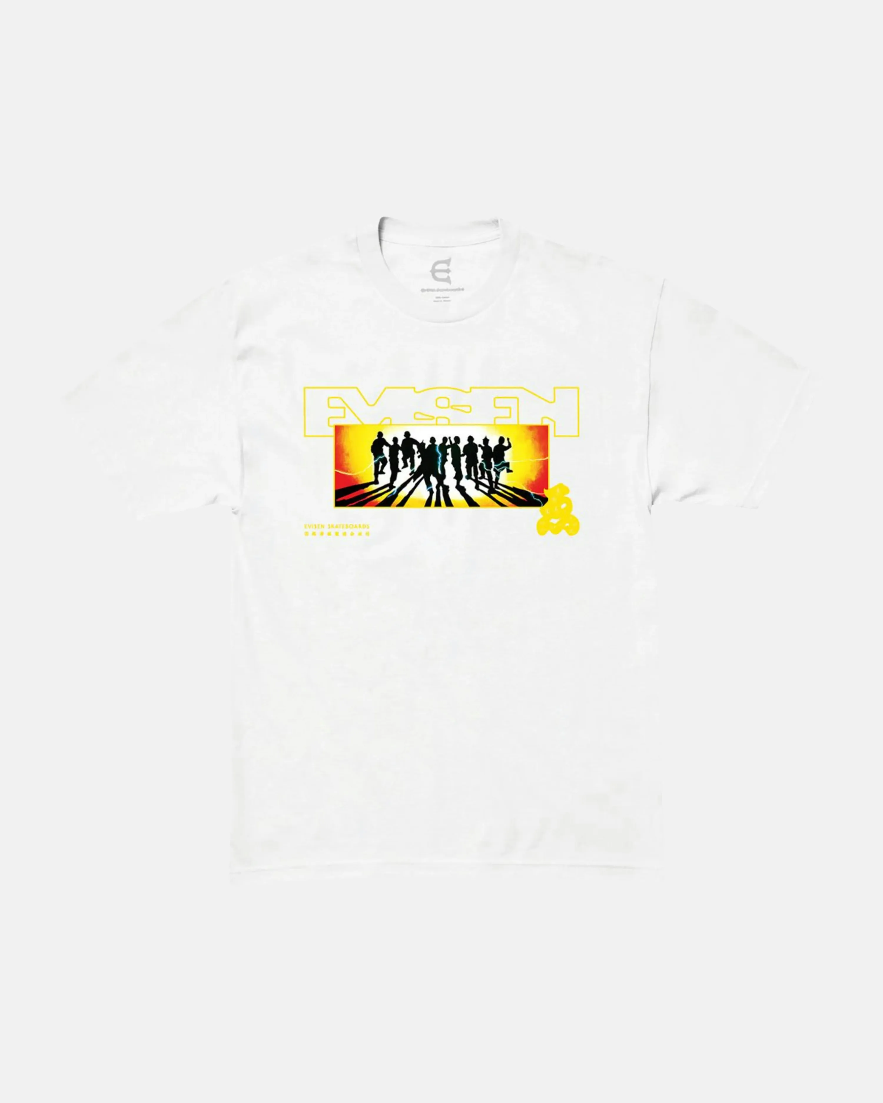 Evisen Skateboards Eviranger T-Shirt White | Men | Junkyard