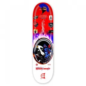 Evisen Skateboards Shor West Skateboard Deck 8.0