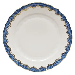 Fish Scale Dinner Plate, Blue