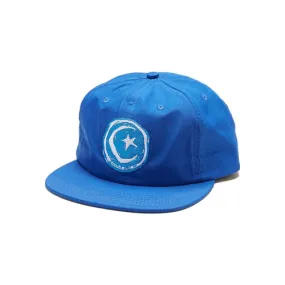 Foundation Skateboard Snapback Hat Star & Moon Unstructured Royal