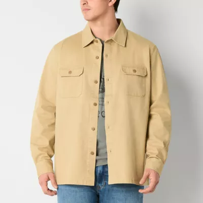 Frye and Co. Mens Big and Tall Lightweight Shirt Jacket