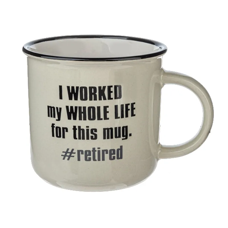 Funny Retirement Camp Mug