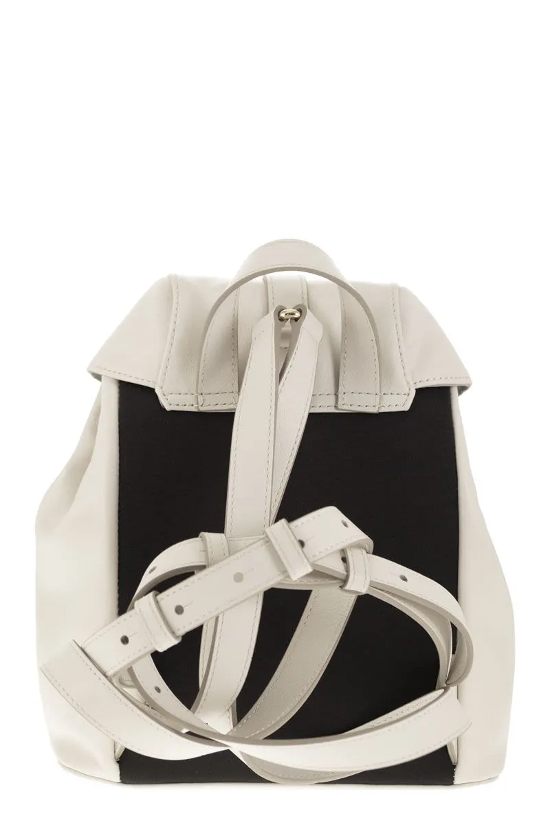 FURLA FLOW S LEATHER BACKPACK