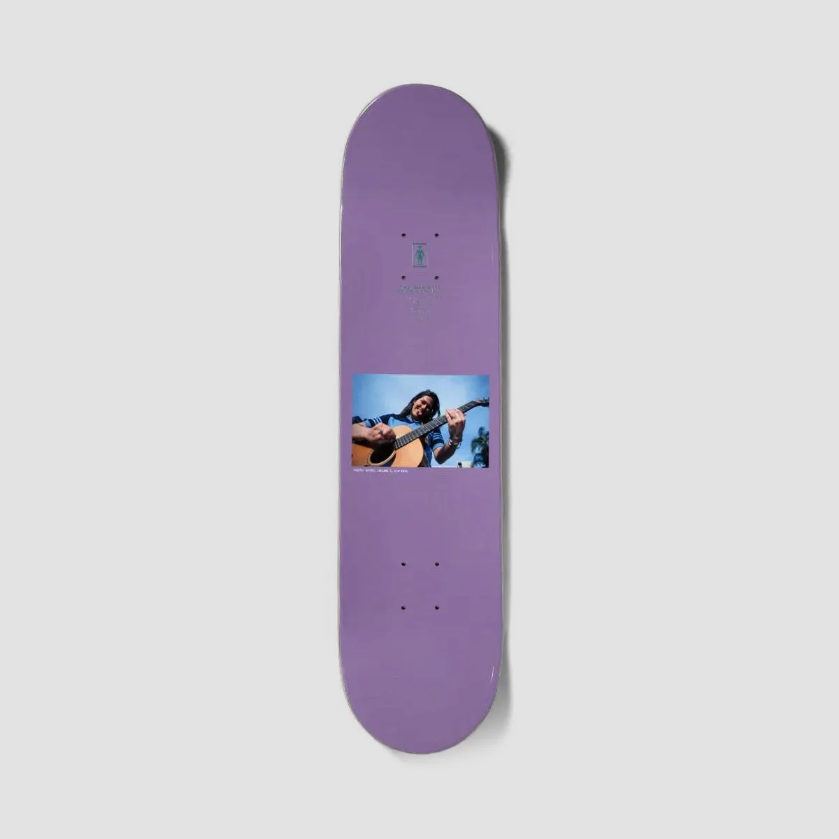 Girl Spike Photo Kim Deal Skateboard Deck - 8