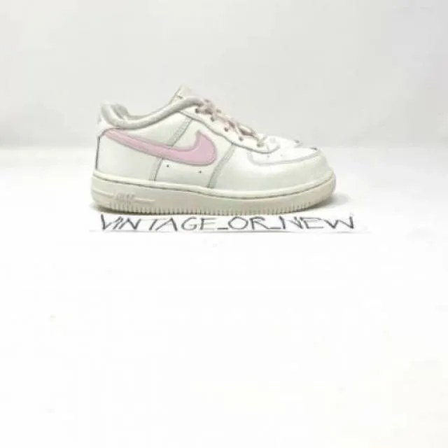 Girls 2018 Nike Air Force 1 Low Sail Arctic Pink 314221-...