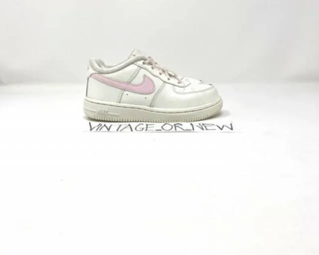 Girls 2018 Nike Air Force 1 Low Sail Arctic Pink 314221-...