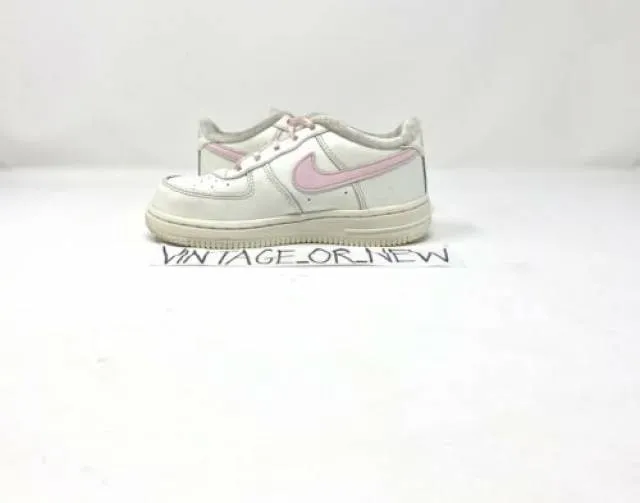 Girls 2018 Nike Air Force 1 Low Sail Arctic Pink 314221-...