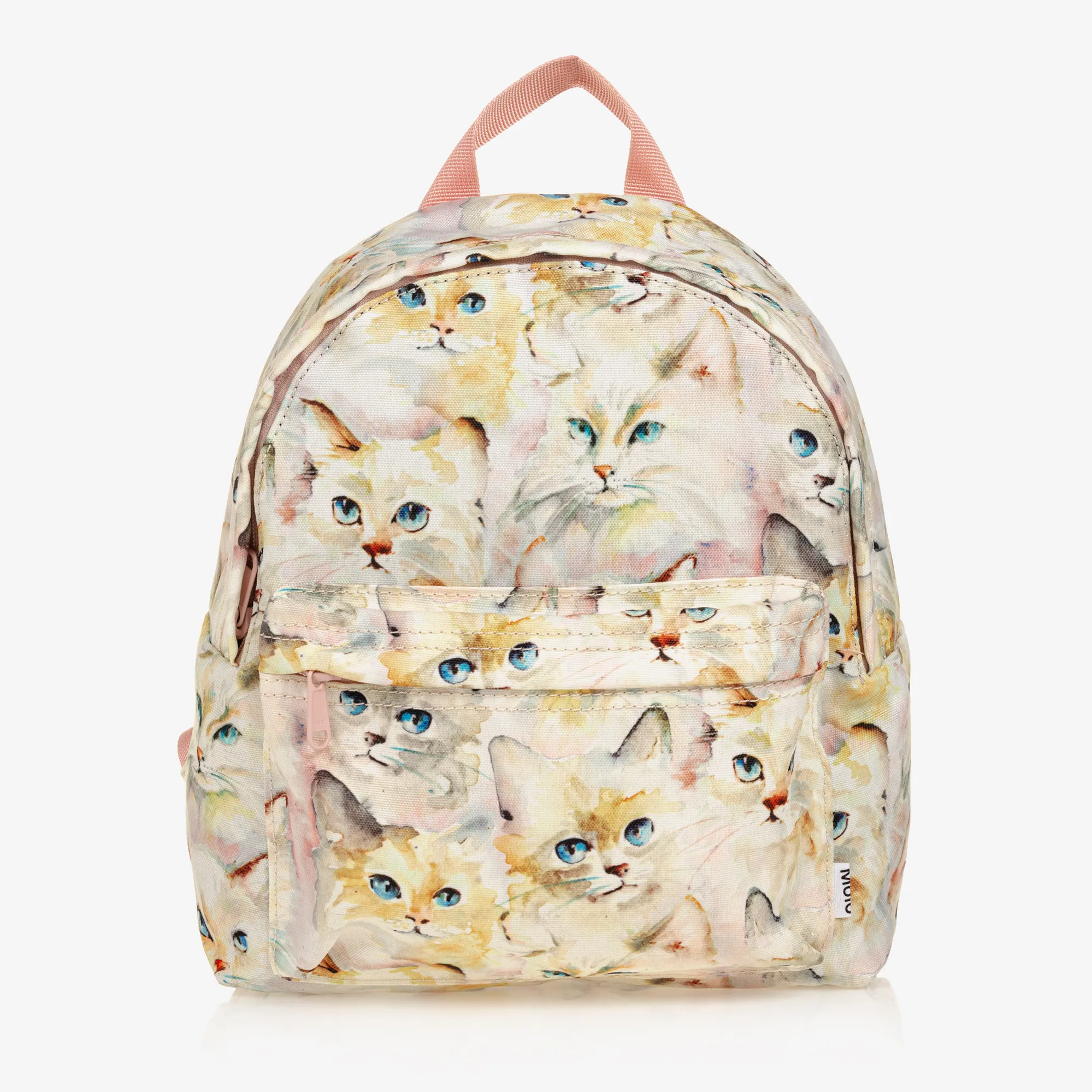 Girls Beige Cat Backpack (29cm)