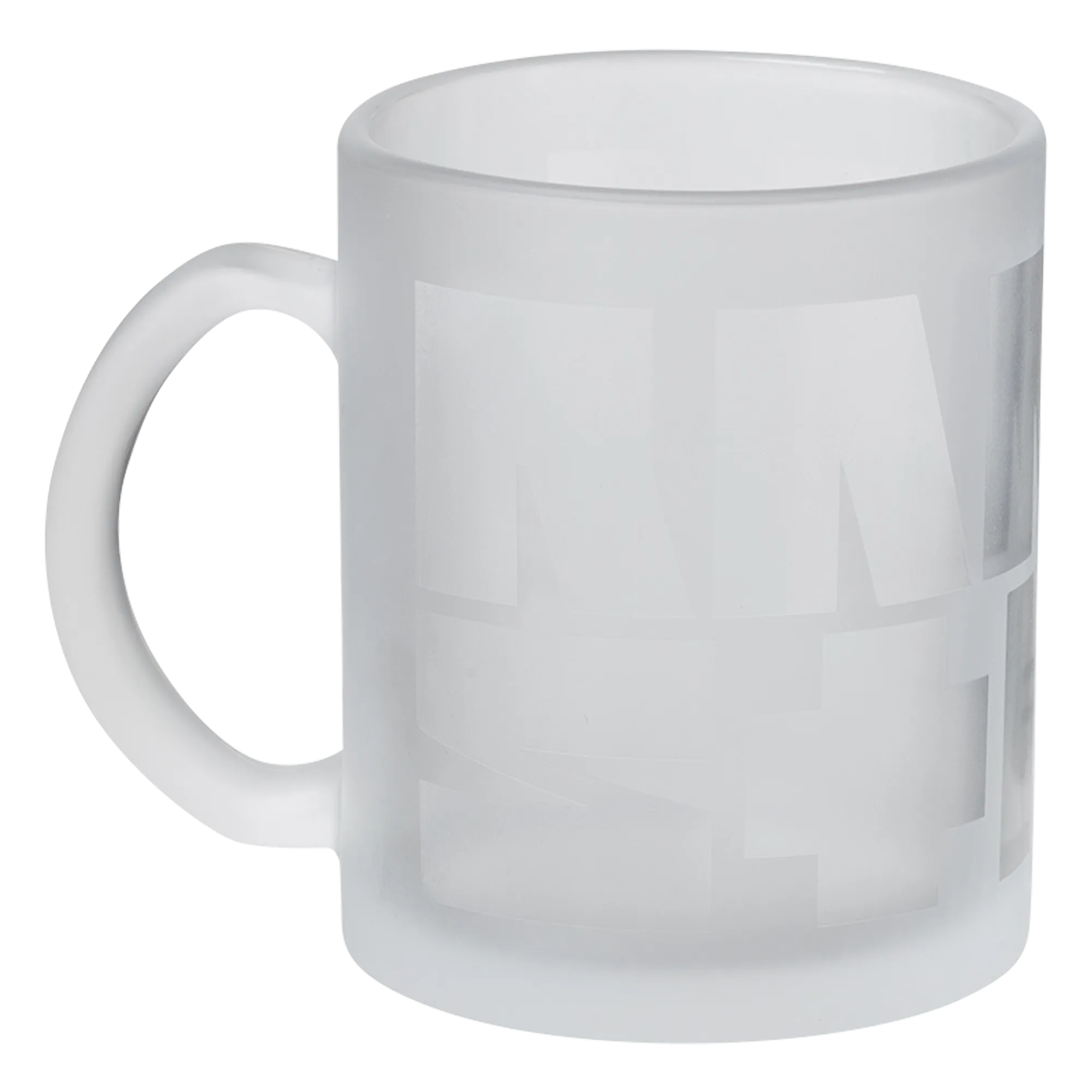 Glass Mug ”Mehr” *satin*